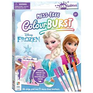 2 4 Years: Inkredibles Disney Frozen Mess-Free ColourBurst Activity Kit