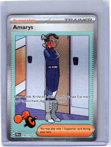 Lunchbox Accessories: Pokemon Single Amarys Prismatic Evolutions Special Illustration Rare 170/131
