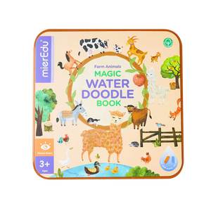 Bath Toys: Magic Water Doodle Book - Farm Animals