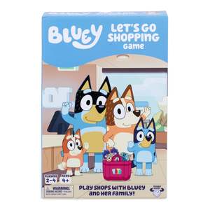 Toys Under 10: Bluey Let's Go Shopping Game