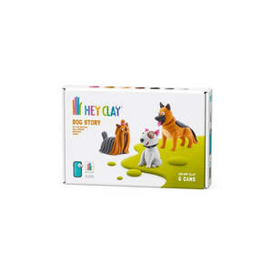 Toys Under 10: Hey Clay Dog Story - Shepherd, Bull Terrier & Yorkie