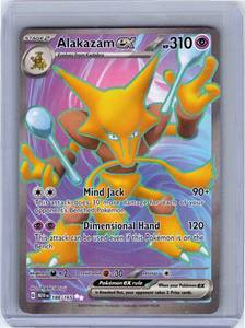 Toys Under 10: Pokemon Single Alakazam ex SV: 151 Ultra Rare 188/165