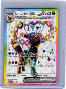 Toys Under 20: Pokemon Single Umbreon ex - 176 Scarlet & Violet Promo Promo SVP 176
