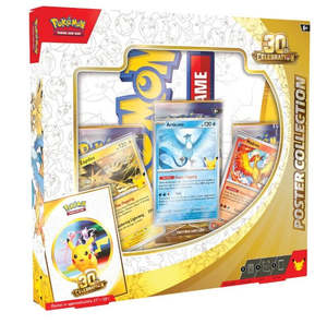Toys Under 20: Pokemon TCG 30th Celebration Poster Box Pre-order