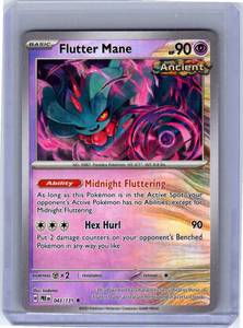 Lunchbox Accessories: Pokemon Single Flutter Mane (Master Ball Pattern) Prismatic Evolutions Rare 043/131