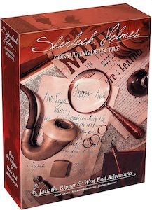 Mystery Board Games: Sherlock Holmes, Consulting Detective: Jack the Ripper and the West End Adventures (Board Game)