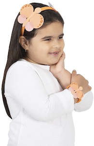 Costume Dress Up: Emma Memma: Butterfly Headband & Wristlet - Child