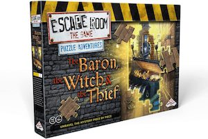 Mystery Board Games: Escape Room the Game: Puzzle Adventures - The Baron, the Witch & the Thief