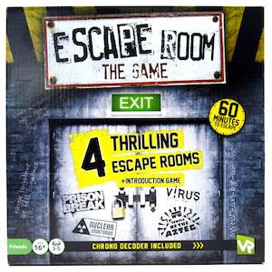 Mystery Board Games: Escape Room the Game: 4 Rooms + Introduction Game