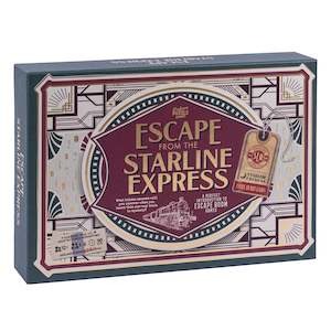 Mystery Board Games: Escape from the Starline Express