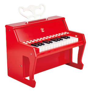 Musical Instruments: Hape: Learn with Lights Piano - Red