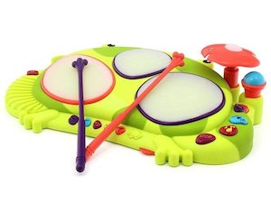 Musical Instruments: B.: Ribbit-tat-tat Frog Drum