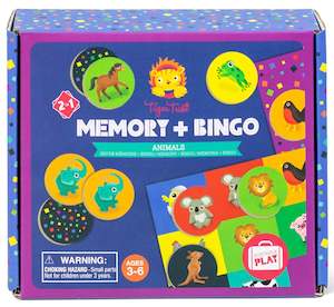 Tiger Tribe: Memory + Bingo - Animals