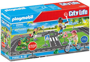 Building Construction Toys: Playmobil: Traffic Education (71332)