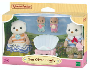 Dolls Playsets: Sylvanian Families: Sea Otter Family