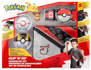 Pokemon: Clip N Go Bandolier Set - Eevee