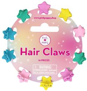 Costume Dress Up: Pink Poppy: Star - Hair Claws