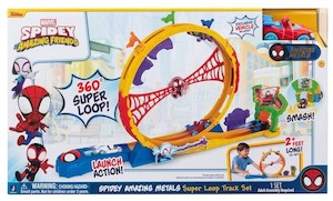 Vehicles Remote Control: Spidey and Friends: Metals Track Set