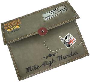 Murder Mystery Party: Case File - Mile High Murder
