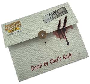 Murder Mystery Party: Case File - Death by Chefs Knife