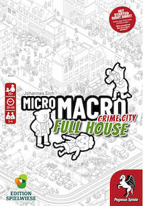 Mystery Board Games: MicroMacro: Crime City 2 - Full House (Board Game)