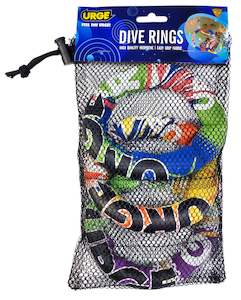 Pools Beach Water Toys: Urge: Dive Ring - Assorted Designs
