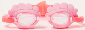 Pools Beach Water Toys: Sunnylife: Mini Swim Goggles - Melody The Mermaid Neon Strawberry