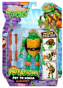 Action Figures: TMNT: Pet to Ninja - Michelangelo
