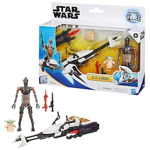 Star Wars: Star Wars: IG-11 & Grogu - Speeder Bike