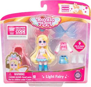 Action Figures: Royale High: Deluxe Figure - Light Fairy (Wave 1)
