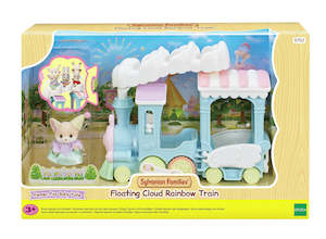 Dolls Playsets: Sylvanian Families - Floating Cloud Rainbow Train