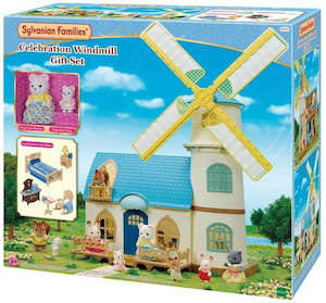 Dolls Playsets: Sylvanian Families - Celebration Windmill Gift Set