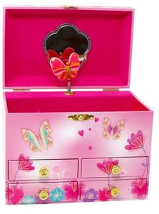 Costume Dress Up: Pink Poppy: Fairy Butterfly Friends - Musical Jewellery Box (Medium)