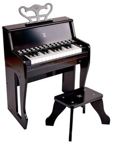 Hape: Learn with Lights Piano with Stool - Black