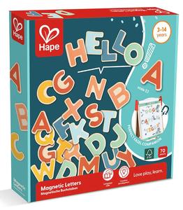 Wooden Toys: Hape - Magnetic Letters