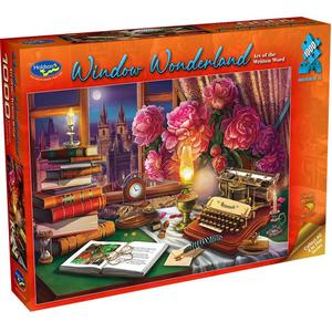 Puzzles: Window Wonderland: Art of the Written Word (1000pc Jigsaw)