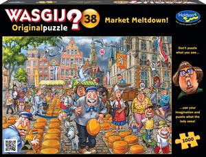 Puzzles: Wasgij? Original #38: Market Meltdown! (1000pc Jigsaw)