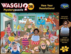 Puzzles: Wasgij? Original #36: New Year Resolutions! (1000pc Jigsaw)