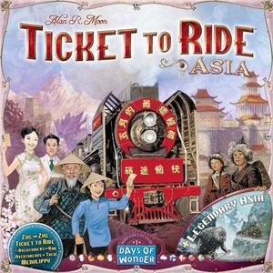 Strategy Board Games: Ticket to Ride: Asia & Legendary Asia (Expansion Maps)