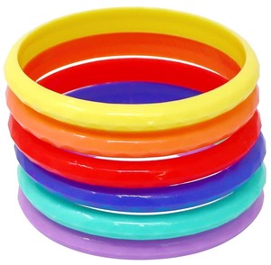 Costume Dress Up: Pink Poppy: Dreamy Unicorn Rainbow - Bangles