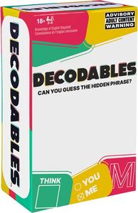Adult Only Board Games: Decodables
