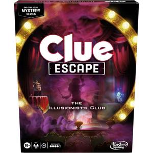 Mystery Board Games: Clue: Escape The Illusionists Club