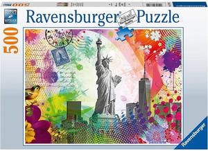 Ravensburger: Ravensburger: New York Postcard Puzzle (500pc Jigsaw)