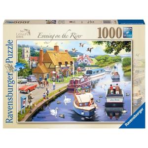 Ravensburger: Ravensburger: Leisure Days No7 - Evening on River (1000pc Jigsaw)