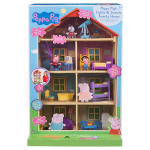 Peppa Pig: Peppa Pig Lights & Sounds Family Home