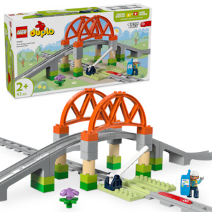 LEGO 10426 Duplo Trains Train Bridge And Tracks Expansion Set