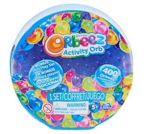 Spin Master: Orbeez Activity Orb With Bonus Playset Dark Blue