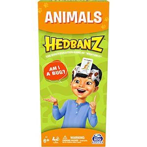 Spin Master: Hedbanz Singles Game Animals