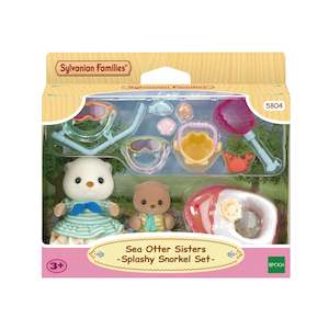 Sylvanian Families: Sylvanian Families Sea Otter Sisters- Splashy Snorkel Set
