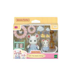 Sylvanian Families Bath Time Bubble Siblings